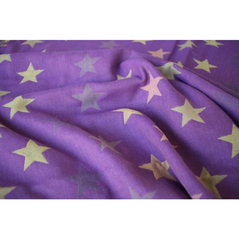 YARO STARS ULTRA YELLOW PURPLE CONFETTI - YARO SLINGS - ŠÁTKY