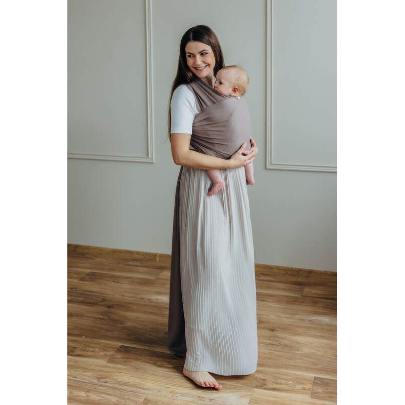 LENNYLAMB ELASTICKÝ ŠÁTEK - MOCHA - 5M - LENNYLAMB - ŠÁTKY