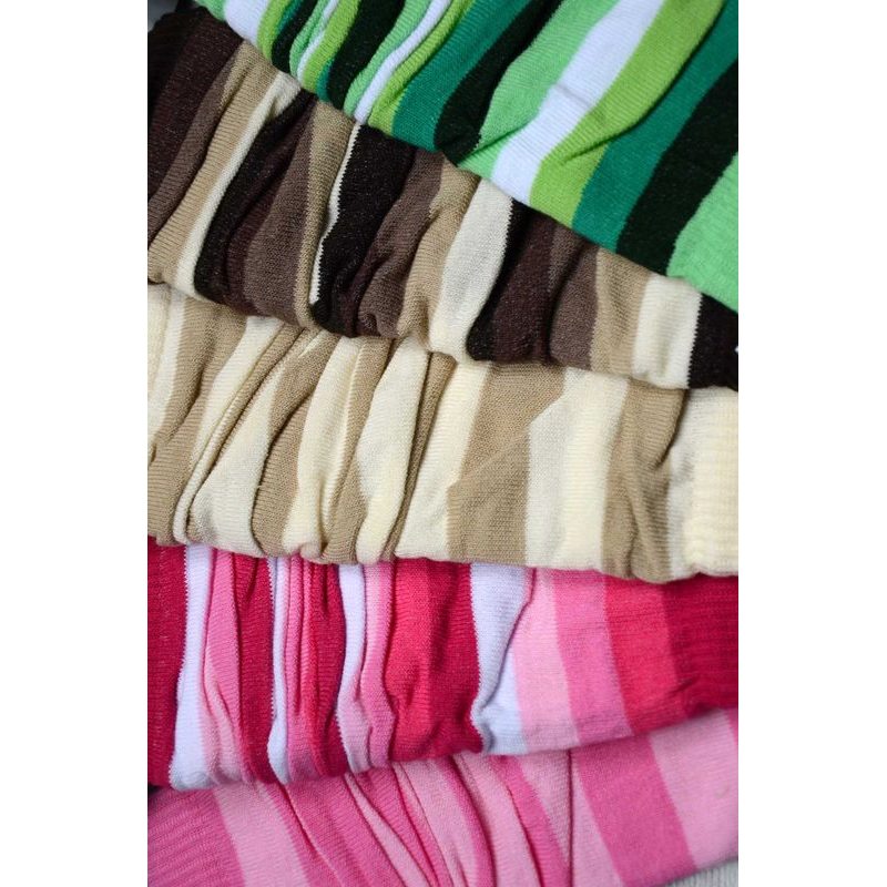 NÁVLEKY DESIGNSOCKS ŠIROKÉ PRUHY - NÁVLEKY KLASICKÉ - NA NOŽIČKY