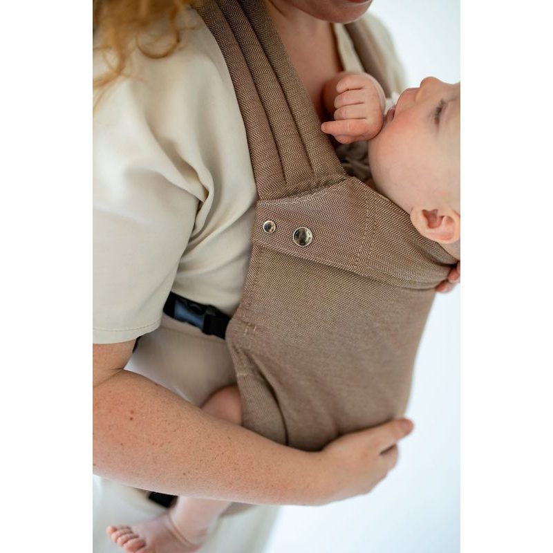 QUSY NOSÍTKO STANDARD 2.0 - WALNUT TWILL BAMBUS - STANDARD - VEL. 62 - 2 ROKY - NOSÍTKA