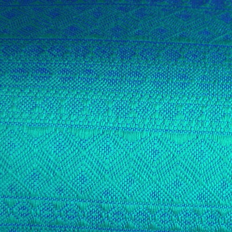 DIDYMOS INDIO SMARAGDOVÝ - VZORY INDIO/PRIMA - ŠÁTKY