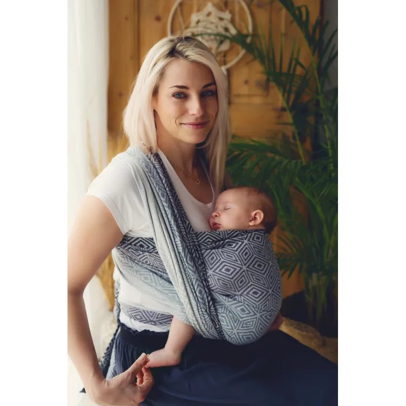 LITTLE FROG ŠÁTEK - ROCKY CUBE TENCEL - LITTLE FROG - ŠÁTKY