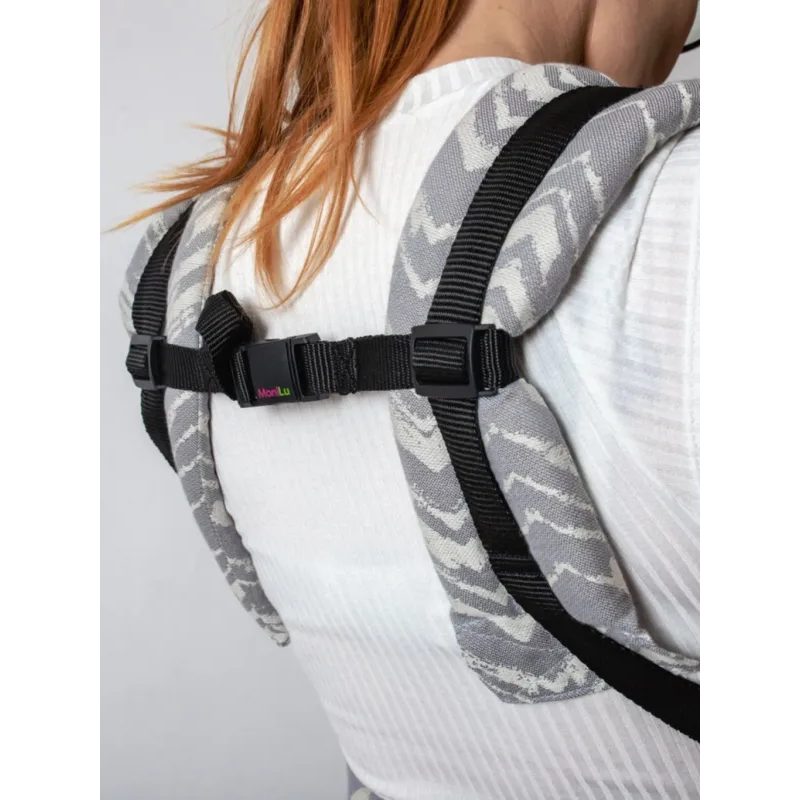 MONILU UNI START NOSÍTKO - BOHO LIGHT GREY - MONILU UNI START - NOSÍTKA