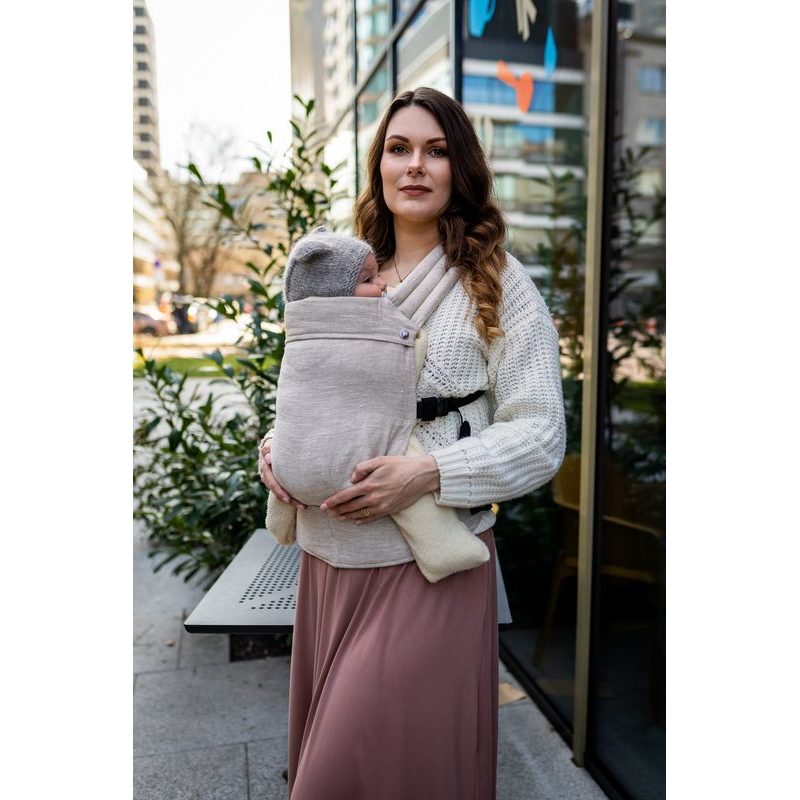 QUSY NOSÍTKO STANDARD 2.0 - LINEN BEIGE - STANDARD - VEL. 62 - 2 ROKY - NOSÍTKA