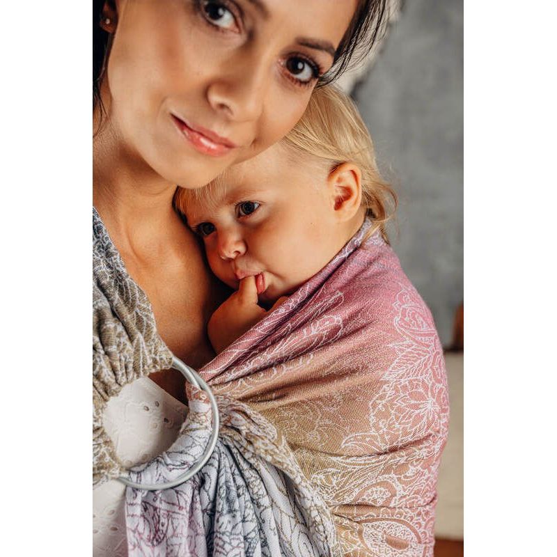 LENNYLAMB RING SLING - WILD WINE - VINEYARD - STANDARD 1,8M - LENNYLAMB RING SLING - ŠÁTKY
