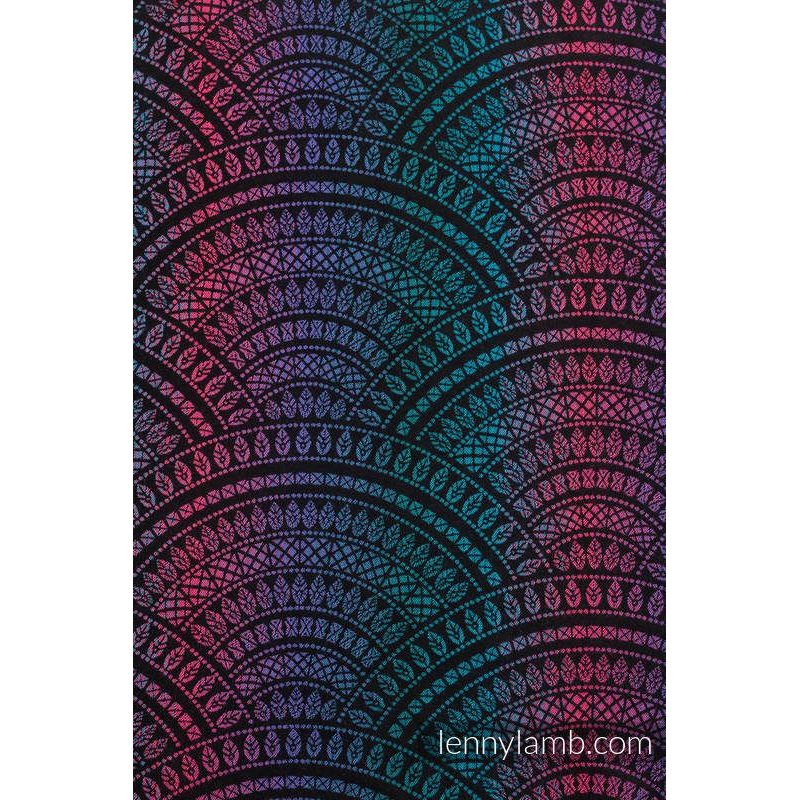 LENNYLAMB - PEACOCK'S TAIL - BLACK OPAL - MERINO, HEDVÁBÍ, KAŠMÍR - LENNYLAMB - ŠÁTKY