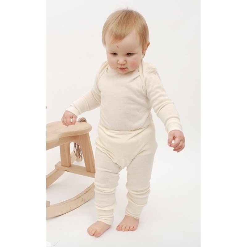 COSILANA - V BODY DLOUHÝ RUKÁV PŘÍRODNÍ - BODY A TRIKA - OBLEČENÍ PRO DĚTI