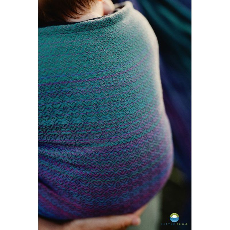 LITTLE FROG RING SLING - LOVELY NIGHTFALL - M (2,1 M) - LITTLE FROG /BELOVED SLINGS RING SLING - ŠÁTKY