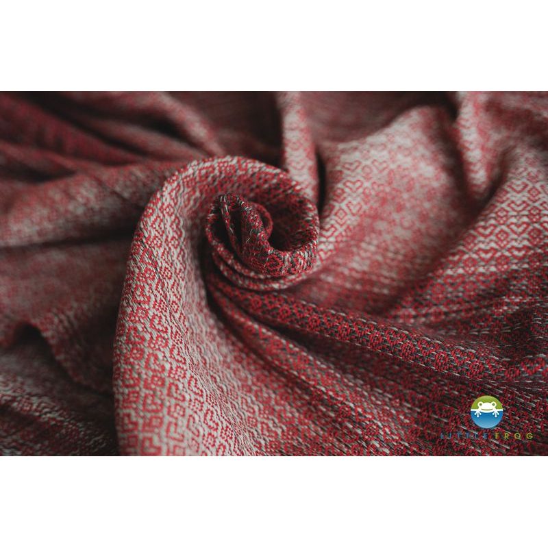 LITTLE FROG RING SLING - LOVELY PASSION - S (1,7 M) - LITTLE FROG /BELOVED SLINGS RING SLING - ŠÁTKY