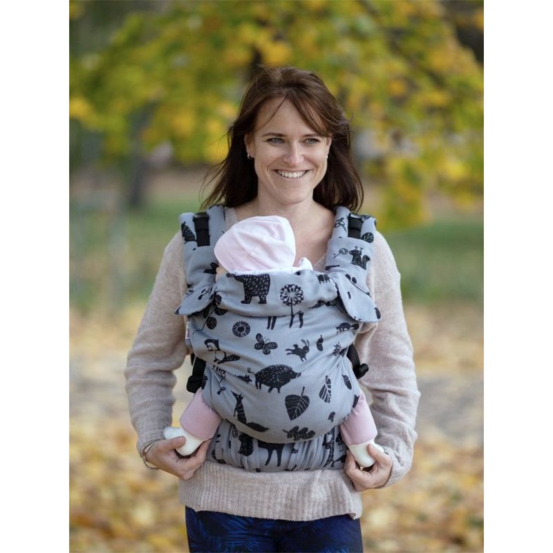 MONILU UNI NOSÍTKO - FOREST SILVER + SLINTÁČKY - MONILU UNI - NOSÍTKA