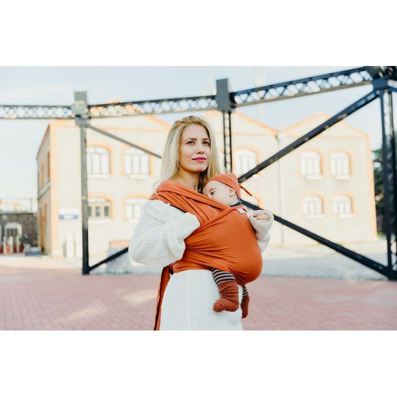 NEKO ELASTICKÝ ŠÁTEK - CINNAMON - NEKO SLINGS - ŠÁTKY