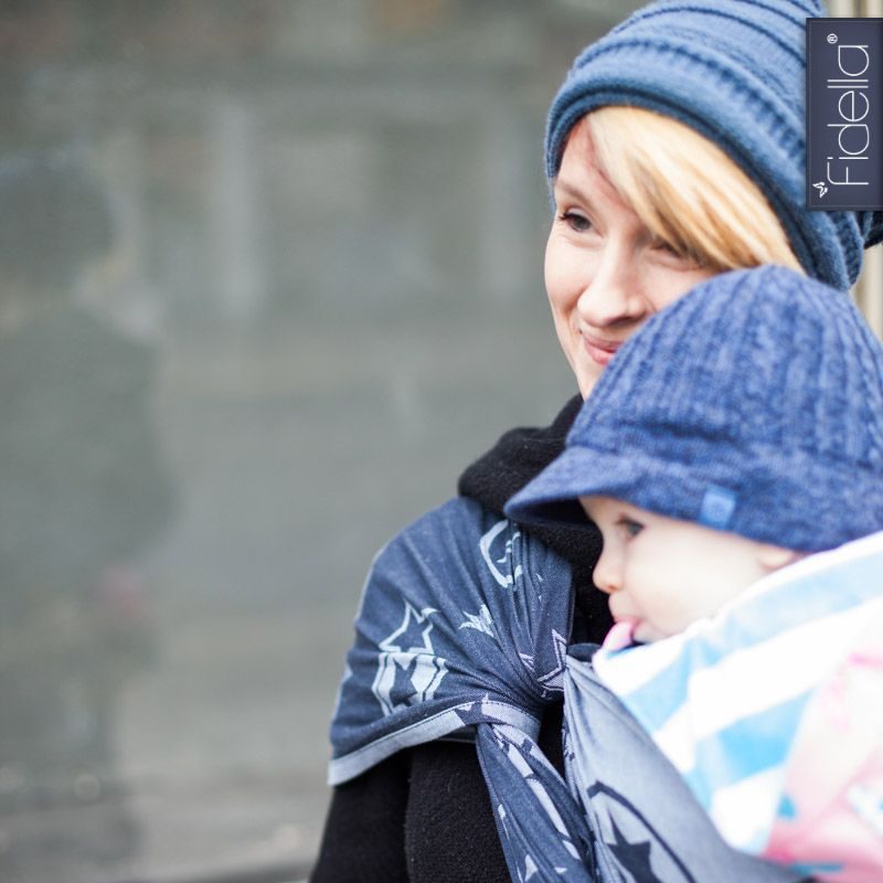 FIDELLA OUTER SPACE BLUE - VRÁCENÝ - FIDELLA - ŠÁTKY