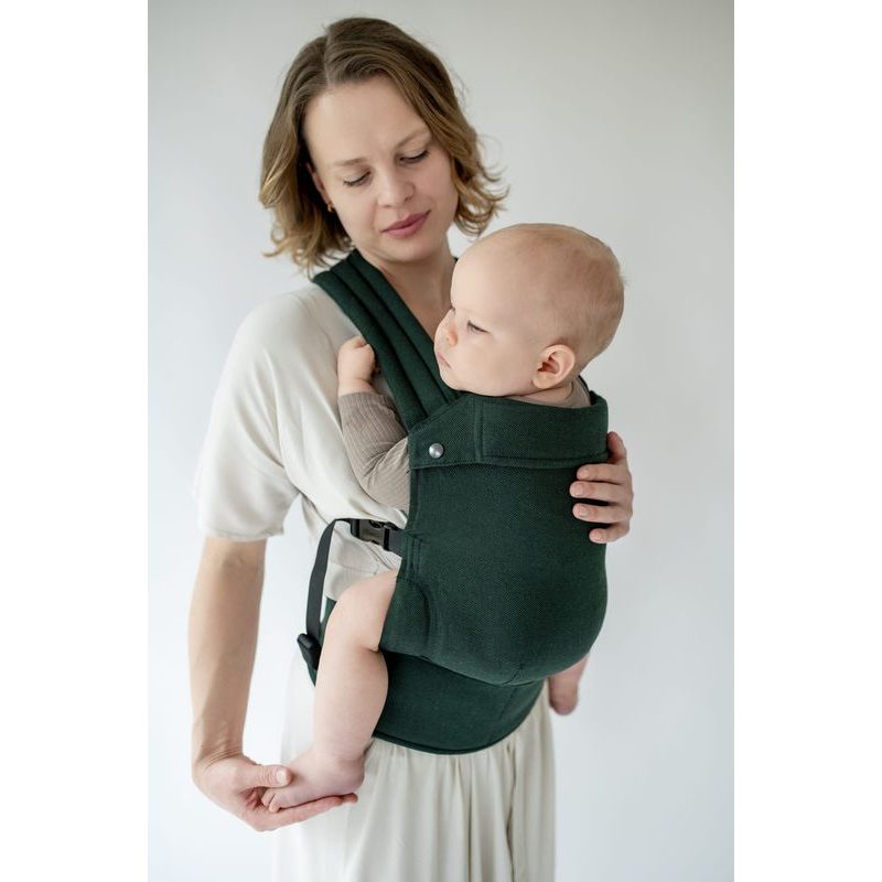 NOSÍTKO QUSY MINI 2.0 - DARK FOREST S BAMBUSEM - MINI - VEL. 56 - 1 ROK - NOSÍTKA