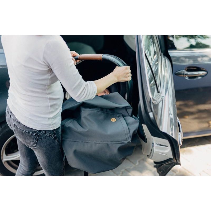 LENNY LAMB ZATEPLOVACÍ KAPSA SOFTSHELL - GREY - KAPSY LENNY LAMB - NOSÍCÍ OBLEČENÍ