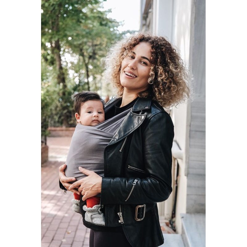 NEKO ELASTICKÝ ŠÁTEK - GREY - NEKO SLINGS - ŠÁTKY