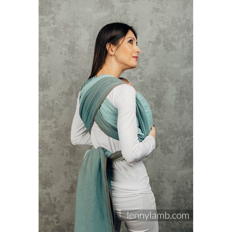 LENNY LAMB - LITTLE HERRINGBONE BABY - MINT - LENNYLAMB - ŠÁTKY