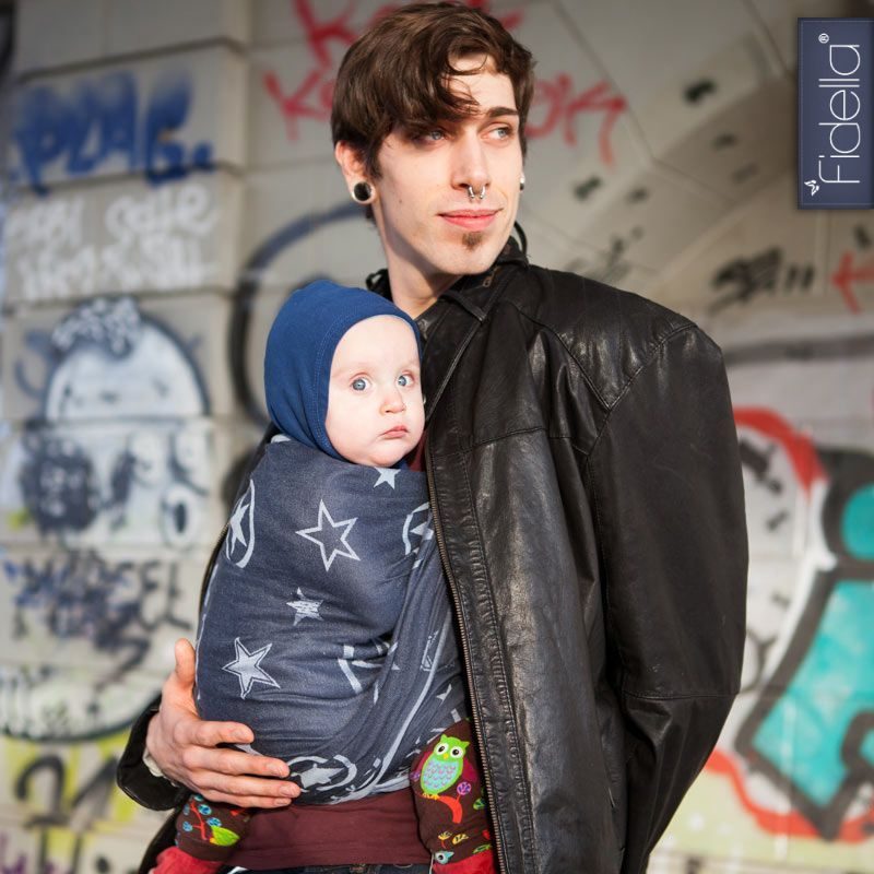 FIDELLA OUTER SPACE BLUE - VRÁCENÝ - FIDELLA - ŠÁTKY