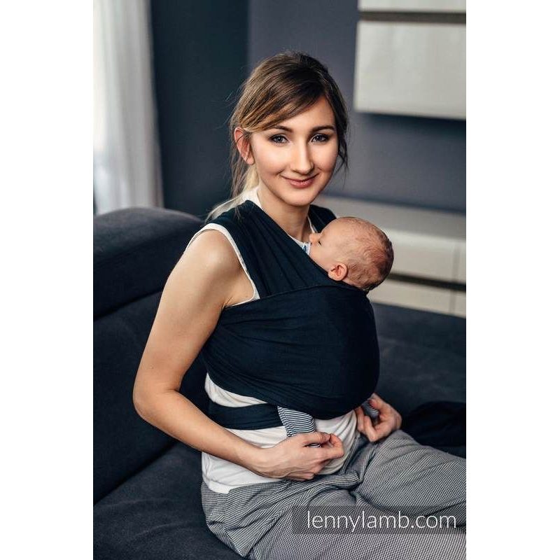 LENNYLAMB ELASTICKÝ ŠÁTEK - BLACK - 5 M - LENNYLAMB - ŠÁTKY