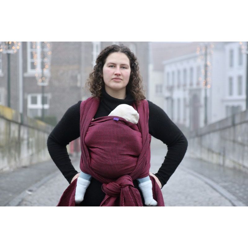 YARO WAFFLES BLACK PINK - YARO SLINGS - ŠÁTKY