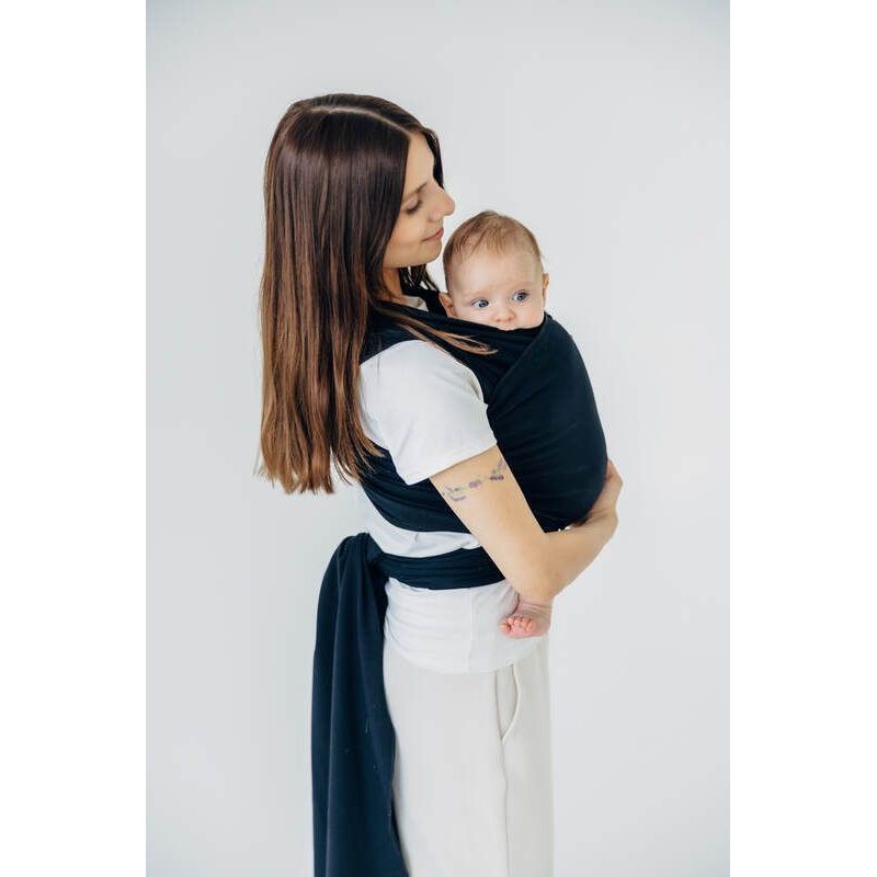 LENNYLAMB ELASTICKÝ ŠÁTEK - BLACK - 5 M - LENNYLAMB - ŠÁTKY