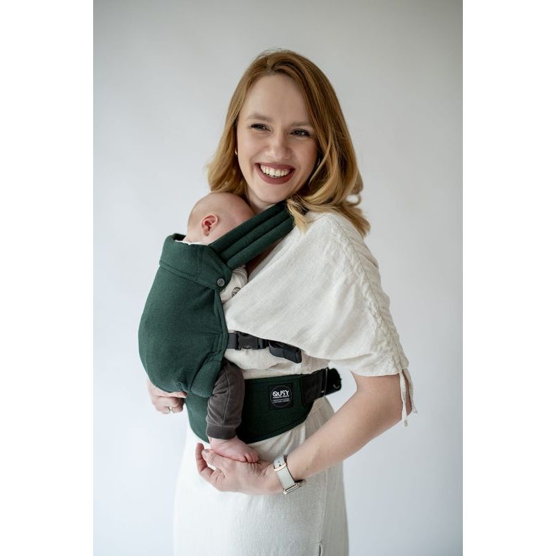 NOSÍTKO QUSY MINI 2.0 - DARK FOREST S BAMBUSEM - MINI - VEL. 56 - 1 ROK - NOSÍTKA