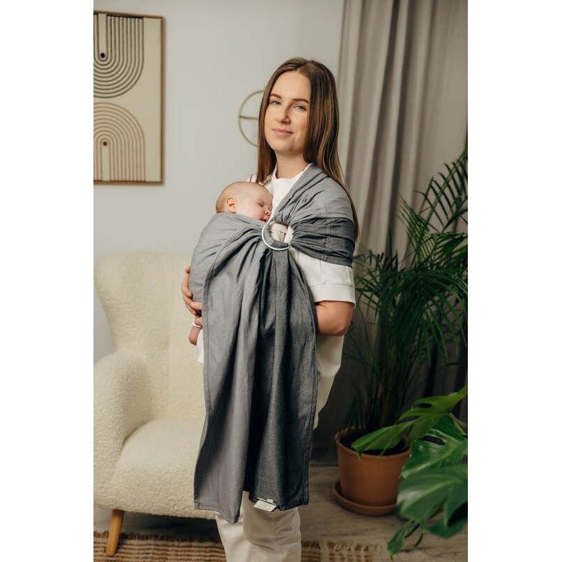 LENNYLAMB RING SLING BASIC LINE - HOWLITE STANDARD 1.8M - LENNYLAMB RING SLING - ŠÁTKY