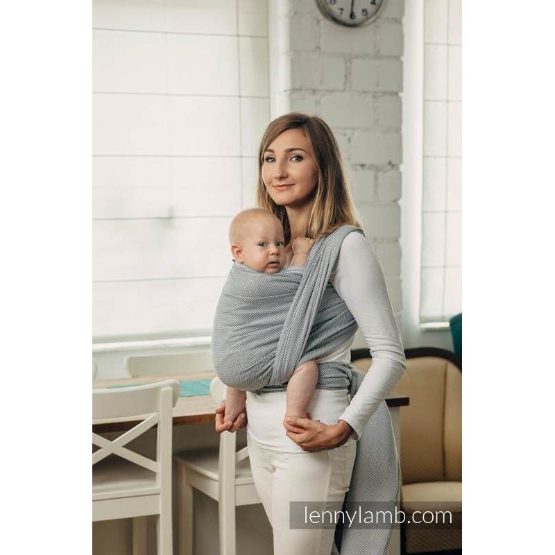 LENNYLAMB BASIC - LITTLE HERRINGBONE GREY - LENNYLAMB - ŠÁTKY