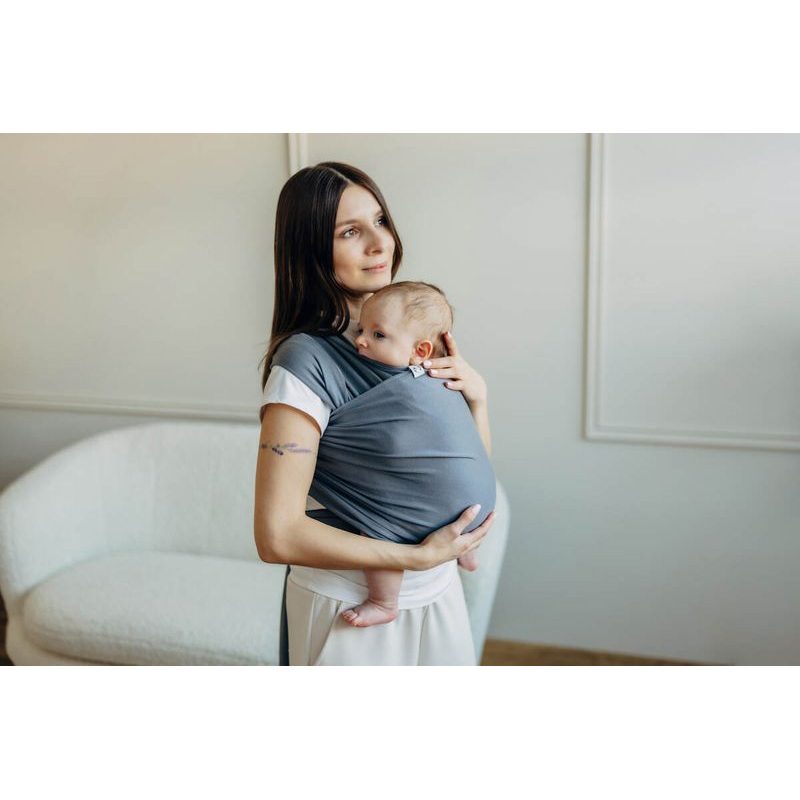 LENNYLAMB ELASTICKÝ ŠÁTEK - ANTHRACITE - 5 M - LENNYLAMB - ŠÁTKY