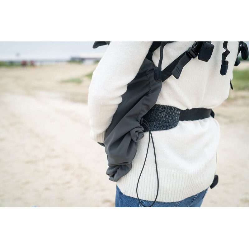 LENNY LAMB ZATEPLOVACÍ KAPSA SOFTSHELL - GREY - KAPSY LENNY LAMB - NOSÍCÍ OBLEČENÍ