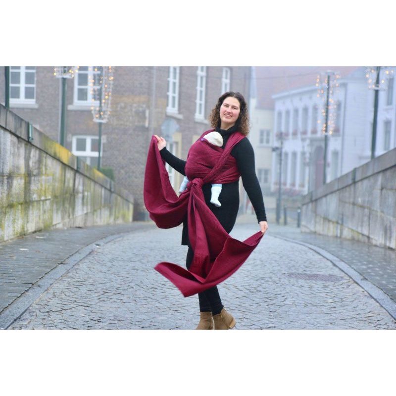 YARO WAFFLES BLACK PINK - YARO SLINGS - ŠÁTKY