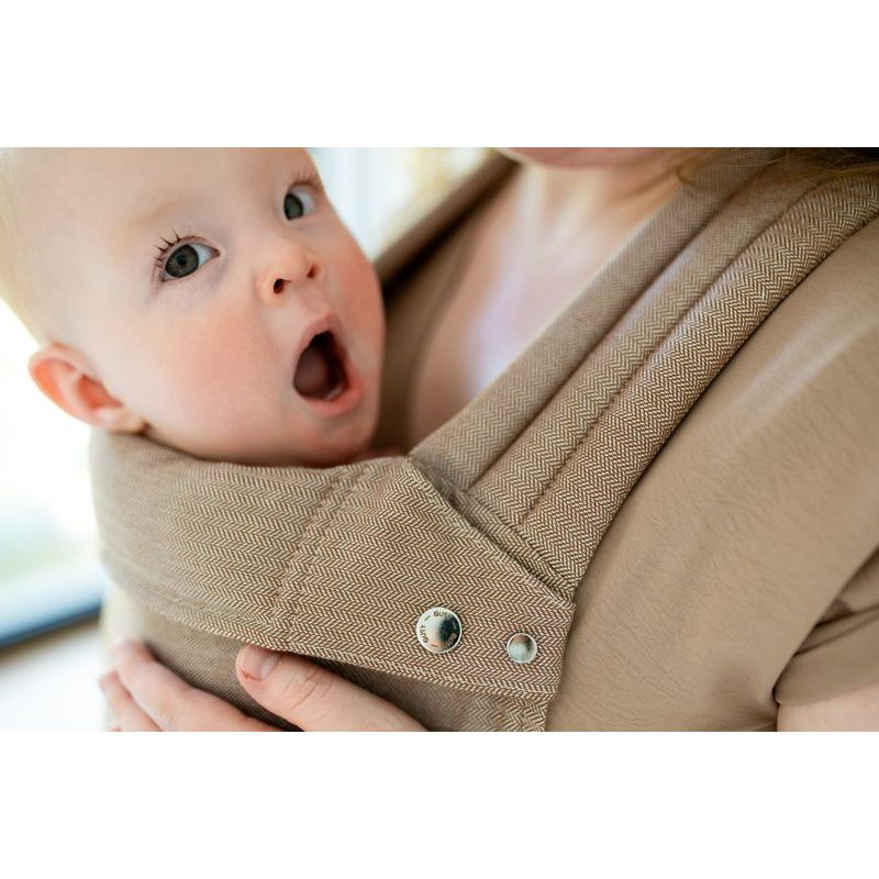 QUSY NOSÍTKO STANDARD 2.0 - WALNUT TWILL BAMBUS - STANDARD - VEL. 62 - 2 ROKY - NOSÍTKA