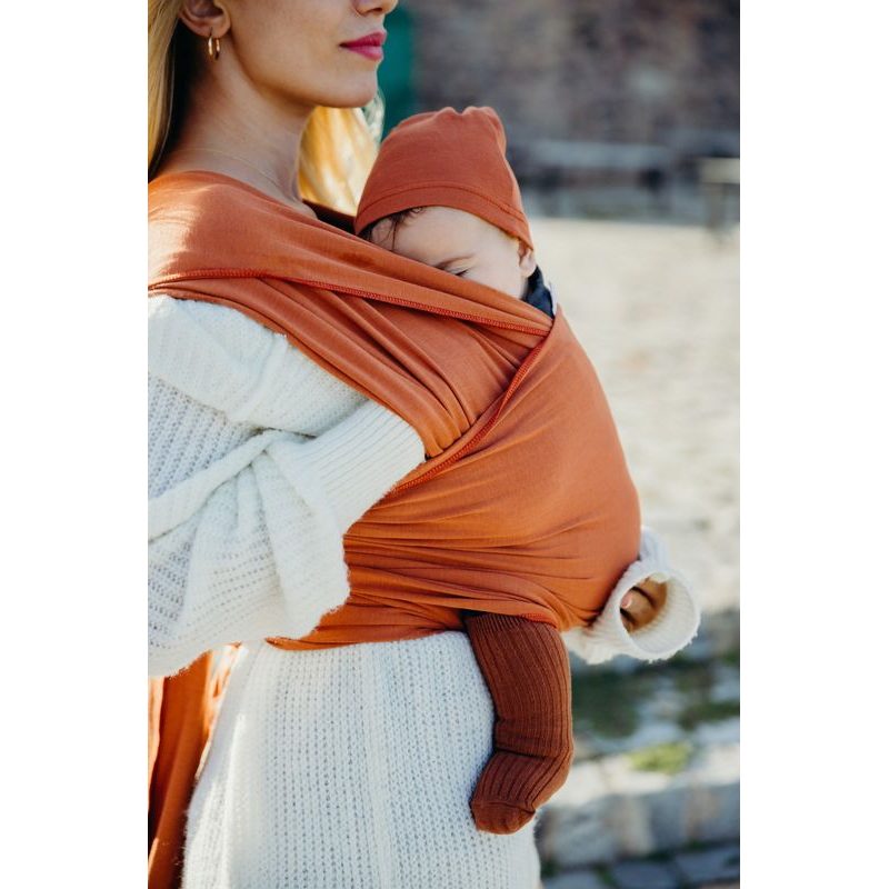 NEKO ELASTICKÝ ŠÁTEK - CINNAMON - NEKO SLINGS - ŠÁTKY