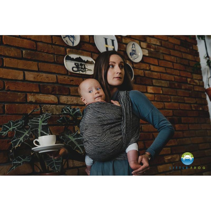 LITTLE FROG ŠÁTEK - NIGHT WILDNESS LINEN - LITTLE FROG - ŠÁTKY