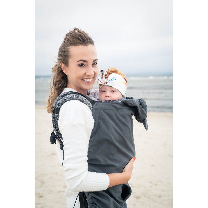 LENNY LAMB ZATEPLOVACÍ KAPSA SOFTSHELL - GREY - KAPSY LENNY LAMB - NOSÍCÍ OBLEČENÍ