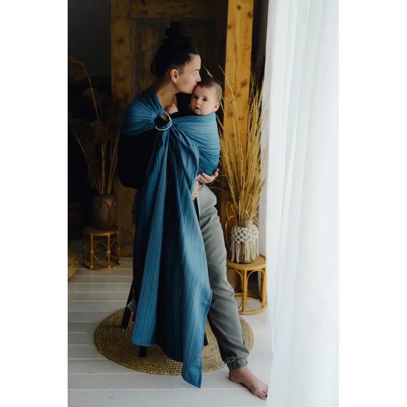 LITTLE FROG RING SLING BOLEITE - S (1,7M) - RING SLING ŠÁTKY S KROUŽKY - ŠÁTKY