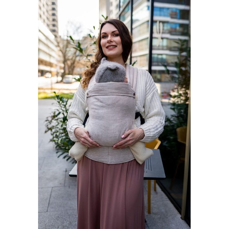 QUSY NOSÍTKO STANDARD 2.0 - LINEN BEIGE - STANDARD - VEL. 62 - 2 ROKY - NOSÍTKA