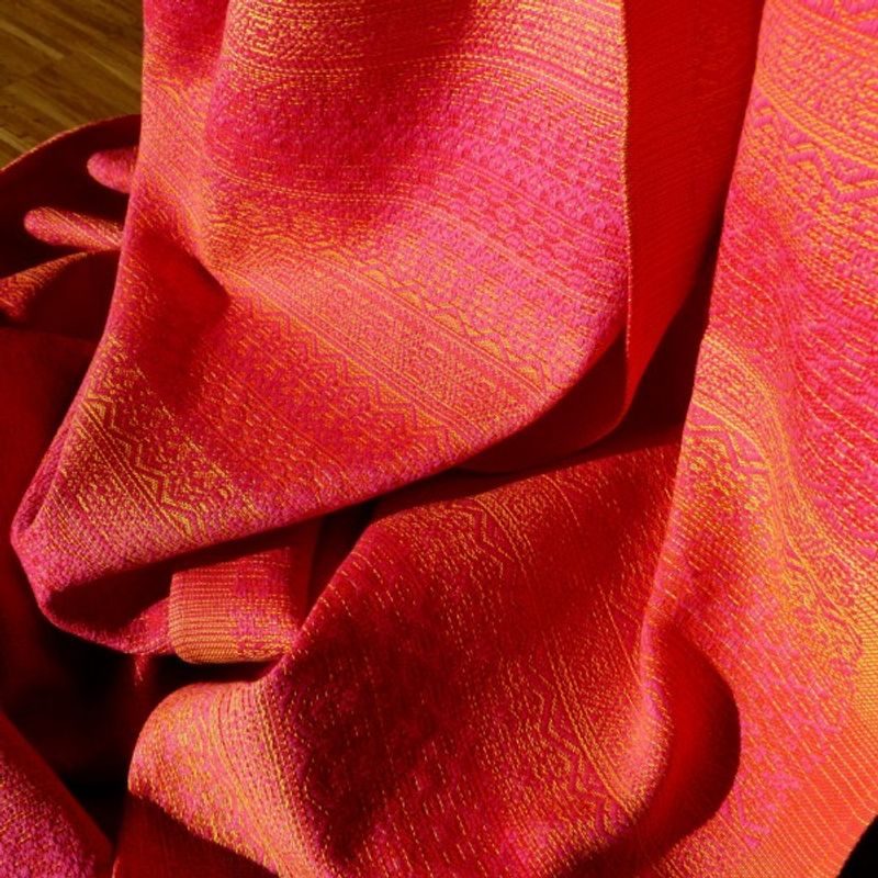 DIDYMOS ADA PINK TURMALIN - JEMNÝ ŽAKÁR - ŠÁTKY