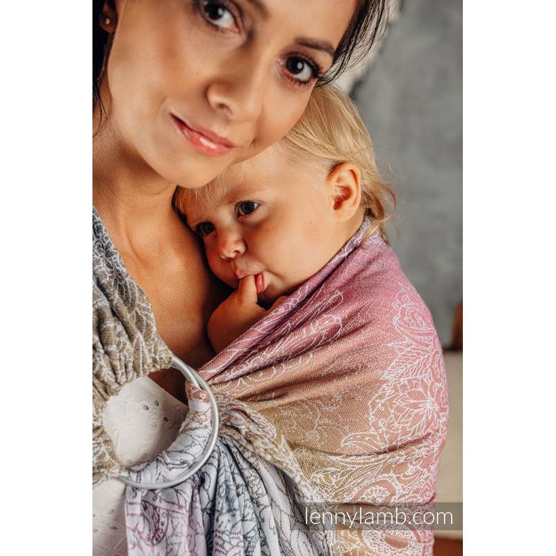 LENNYLAMB RING SLING - WILD WINE - VINEYARD - STANDARD 1,8M - LENNYLAMB RING SLING - ŠÁTKY