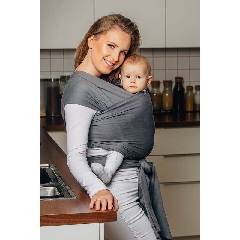 LENNYLAMB ELASTICKÝ ŠÁTEK - ANTHRACITE - 5 M - LENNYLAMB - ŠÁTKY