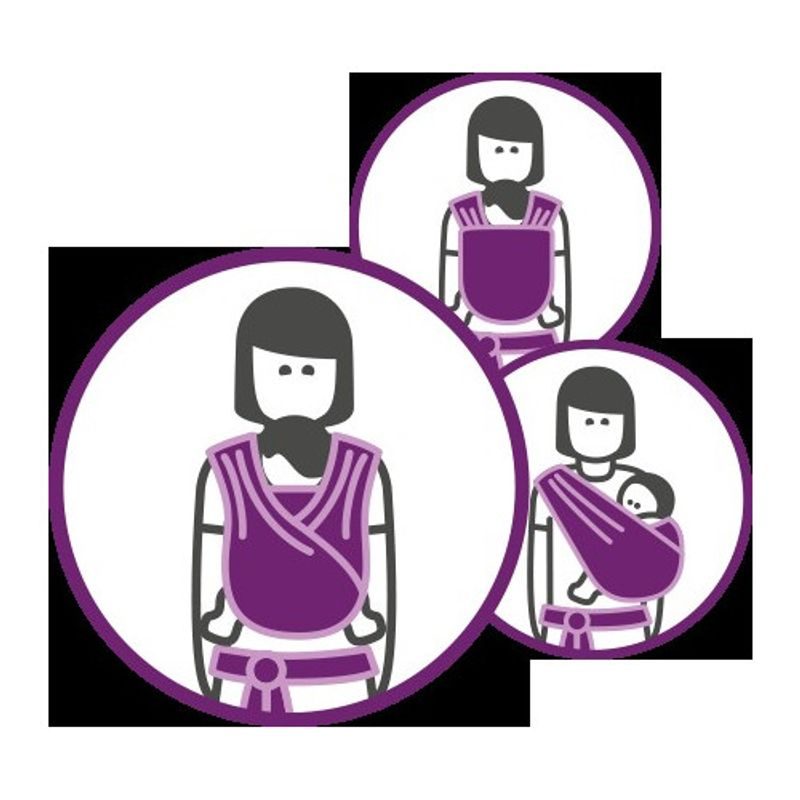 MANDUCA SLING NAVY - MANDUCA SLING - ŠÁTKY