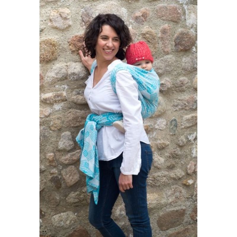 NEOBULLE LABYRINTHE GRIS TURQUOISE - NEOBULLE - ŠÁTKY