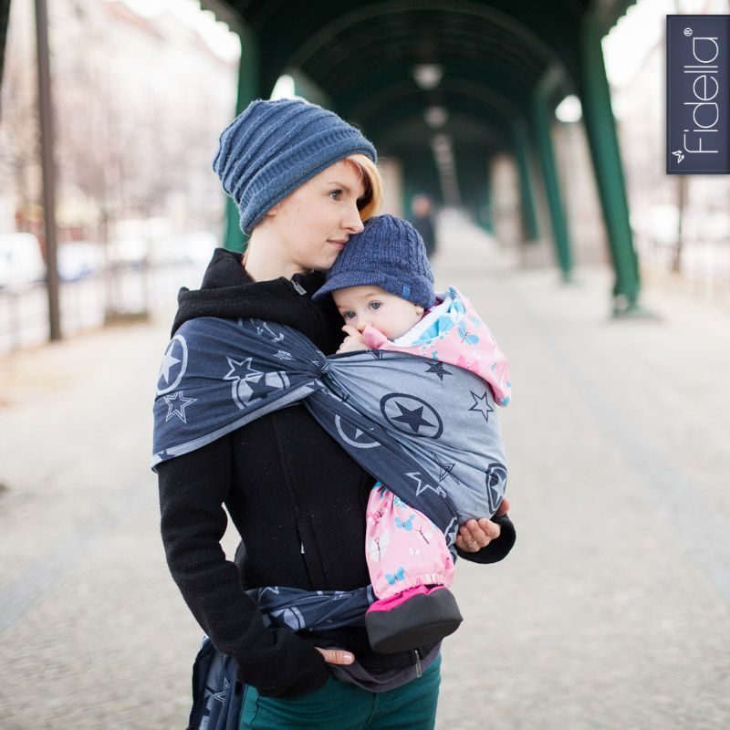 FIDELLA OUTER SPACE BLUE - VRÁCENÝ - FIDELLA - ŠÁTKY