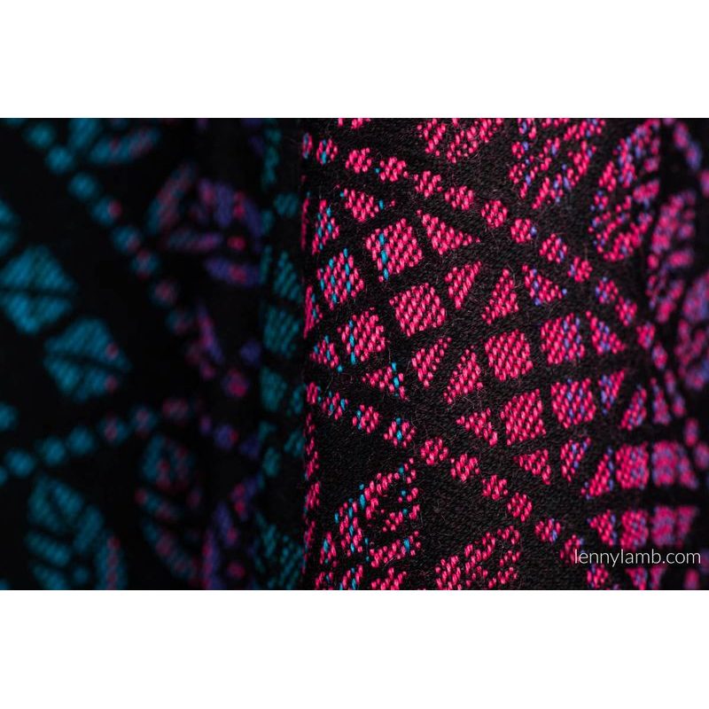 LENNYLAMB - PEACOCK'S TAIL - BLACK OPAL - MERINO, HEDVÁBÍ, KAŠMÍR - LENNYLAMB - ŠÁTKY