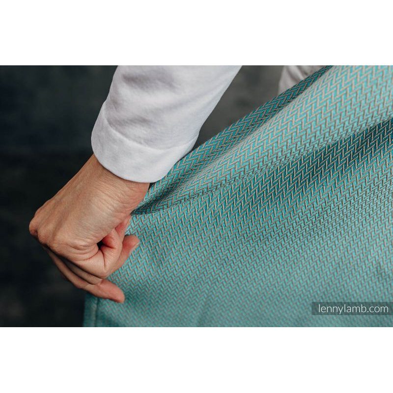 LENNY LAMB - LITTLE HERRINGBONE BABY - MINT - LENNYLAMB - ŠÁTKY