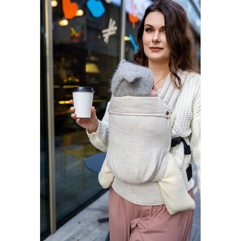 QUSY NOSÍTKO STANDARD 2.0 - LINEN BEIGE - STANDARD - VEL. 62 - 2 ROKY - NOSÍTKA