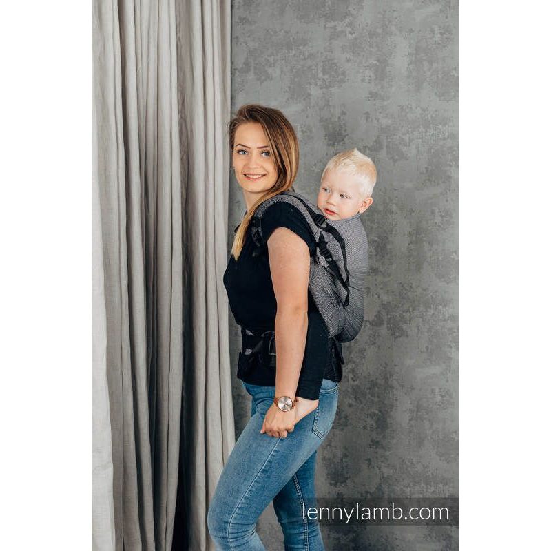 LENNYPRESCHOOL NOSÍTKO - LITTLE HERRINGBONE OMBRE GREY - LENNYPRESCHOOL - NOSÍTKA