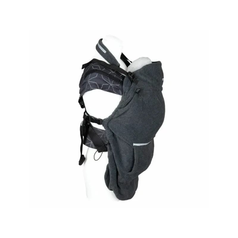 HOPPEDIZ FLEESOVÁ KAPSA ANTRACIT - KAPSY HOPPEDIZ - NOSÍCÍ OBLEČENÍ