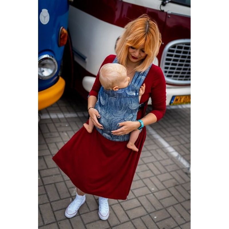 QUSY NOSÍTKO STANDARD 2.0 - SAND STORIES MIDNIGHT BAMBUS - STANDARD - VEL. 62 - 2 ROKY - NOSÍTKA