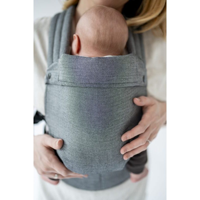 NOSÍTKO QUSY MINI 2.0 - SILVER DUST S BAMBUSEM - MINI - VEL. 56 - 1 ROK - NOSÍTKA