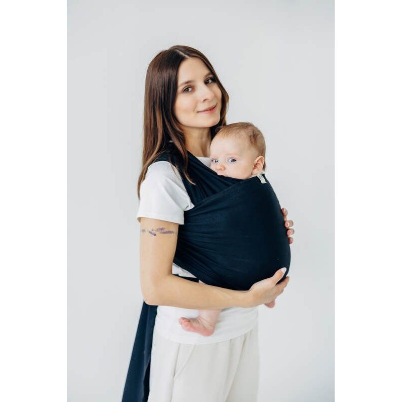 LENNYLAMB ELASTICKÝ ŠÁTEK - BLACK - 5 M - LENNYLAMB - ŠÁTKY